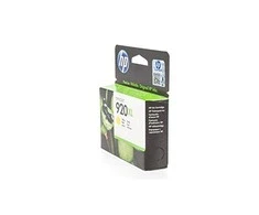 Hewlett Packard (HP) HP No.920 XL (CD974AE), geltona kasetė rašaliniams spausdintuvams, 700 psl.