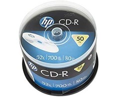 Hewlett Packard (HP) HP CD-R 700MB 52x CAKE*50 12931 / 69307