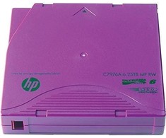 Hewlett Packard (HP) Juosta HP LTO- 6 Ultrium 2.5 / 6.25 TB 20 pakuotė (C7976AN)