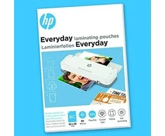 HP Laminuojantys filmai HP KETVIRTADIENIS, VERSLAS CARD, 80 mikronų, 100 vnt., permatomas / stiklinis