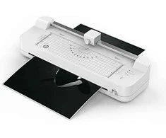 Hewlett Packard (HP) Laminatorius - HP ONELAM COMBO A3, 400 mm/min, integruotas pjaustytuvas, 15 maišelių, Balta