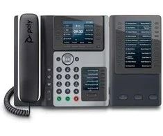 HP „Poly Edge E450“ IP telefonas su „PoE“ palaikymu
