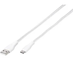 Vivanco kabelis USB-C - USB-A 1,5m, baltas (61696)