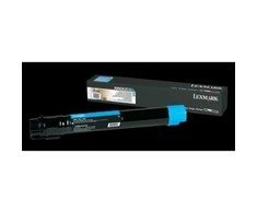 Lexmark X950X2CG | X95x Cyan Extra High Yield dažų kasetė (22K) | Kasetė | Žydra spalva