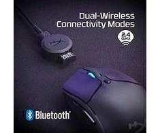 Hewlett Packard (HP) HyperX Pulsefire Haste 2 belaidė pelė (Juoda) | 26000 DPI