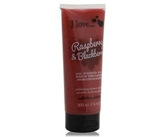 I Love Raspberry &amp; Blackberry Exfoliating Dušo želė, 200 ml