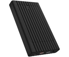 ICY BOX IB-2817MCL-C31 Externes USB-C 3.2 Gehuse fr 2x M.2 NVMe SSD mit Klonfunktion