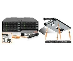 „Icy Dock Pocket Drawer“ „ToughArmor MB998“ serija (MB998TP-B)