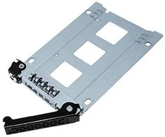 Carruzzo Icy Dock MB996TK-B saugojimo diskų korpusas HDD / SSD aptvaras Aliuminis, Juoda 2.5″