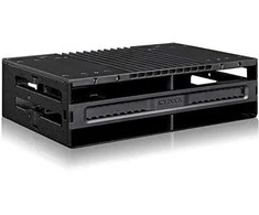 Kištukinis lizdas Icy Dock Icy Dock flexidoCK MB024SP- B, nuimamas rėmelis (juodas)