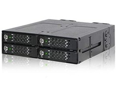 „Pocket Icy Dock“ 4x M.2 NVME SMD – „MiniSAS ToughArmor“ (MB720M2K-B)