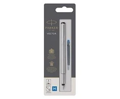 Parker Vector nerūdijančio plieno plunksnakotis, vidutinis