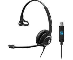 EPOS Sennheiser Ausinės Impact SC 230 USB mono juodas sidabrinis (1000516)