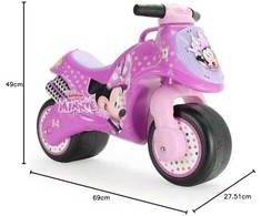 INJUSA Vaikiškas žaislas Myszka Minnie Motorinis Dviratis Roje