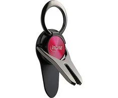 InLine ® išmanusis telefonas 3in1 Smartclip automobilio laikiklis, stovas, piršto laikiklis, lipni mobiliojo telefono rankena, išmaniojo telefono laikiklis, selfie mobiliojo telefono laikiklis,