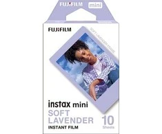 Fujifilm | Instax Mini minkšta levandų momentinė plėvelė | 86 x 54 mm | Kiekis 10