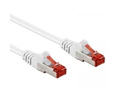 Intellinet tinklo sprendimai Patchcord RJ45 S / FTP Cat6 1,0 m LSOH. balta (735360)