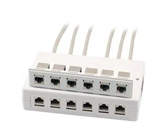 EFB EFB Elektronik ET-25174.1 RJ-45 lizdas Baltas