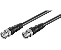 MicroConnect BNC - BNC kabelis 10m juodas (50075)