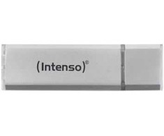 Intenso Alu Line 128 GB, USB-Stick - sidabrinis