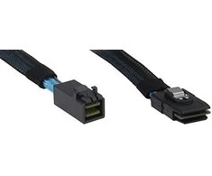 Inter-Tech SFF 8087 - SFF 8643, 0.75m, Juodas (88885005)