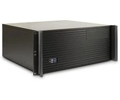 Inter-Tech IPC 4U K-439L, Server-case - juodas, 4 Hheneinheiten