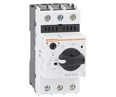 Lovato Electric „Lovato“ elektrinis rankenėlės variklio grandinės pertraukiklis 6,3 – 10 A 100 kA 400 V (SM1R1000)