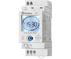 Finder Savaitinis / kasdienis elektroninis programuotojas 1P 230V AC (12.51.8.230.0000)