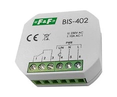 F&amp;F Impulsinis siųstuvas 230V 16A montažas gali p / t - BIS- 402