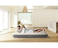 Pripučiamas čiužinys INTEX DURA-BEAM Deluxe Single-high (Twin) 99X191X25cm 64101