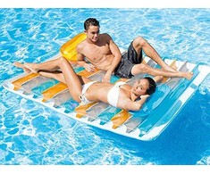 Pripučiamas čiužinys - gultas Intex Double Lounge 198x160 cm