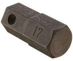 Šešiakampis atsuktuvo antgalis KOKEN 107-16 17 mm