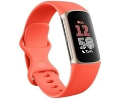Išmanusis laikrodis Fitbit "Activity tracker Charge 6" Spalva: koralų/šampano (GA05184-EU)