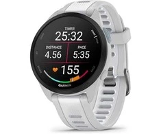 Išmanusis laikrodis Garmin Forerunner® 165 Music, Pilkšvos / baltojo akmens spalvos