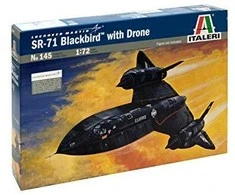 Italeri - Lockheed SR-71 Juodas Bird, 1/72, 0145