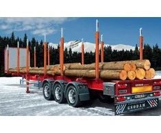 Italeri Medienos priekaba Timber Trailer 1/24 – plastikinis rinkinys (56 cm)