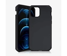 Dėklas ITSKINS Spectrum Solid Apple iPhone 12 Pro Max paprastas juodas