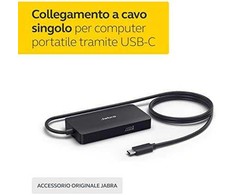 Gn Audio JABRA PANACAST USB HUB USB-C/INCL 3 PINS UK CHARGER