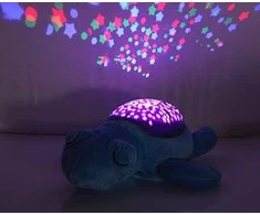 Jamara Jamara Dreamy Turtle vaikiška naktinė lempa Laisvai stovinti mėlyna, violetinė LED