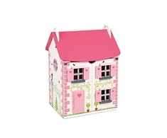 JANOD medinis lėlių namas su baldais MADEMOISELLE DOLL`S HOUSE