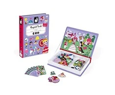 Dėlionė Janod Magnetibook Princesės