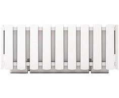 Gėlių vazonas Prosperplast Boardee Fencycase DDEF600-S449, baltas