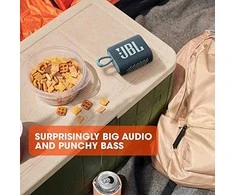 Nešiojama kolonėlė JBL Go 3 BT, tamsiai mėlyna