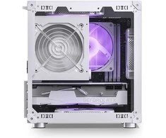Jonsbo C6 Micro-ATX kompiuterio korpusas – baltos spalvos