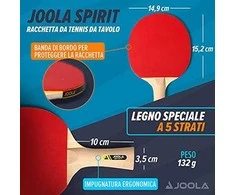 Stalo teniso rakečių rinkinys JOOLA Family