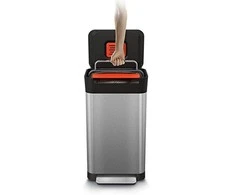 Joseph Joseph JJ-Šiukšliadėžė 30l Titan, plieno