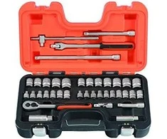 Bahco Galvučių, teršlės ir priedų rinkinys 3/8" 38vnt