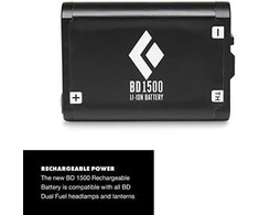 Black Diamond JAV Juodas Diamond BD 1500 Baterija and Charger baterija su pakrovėju