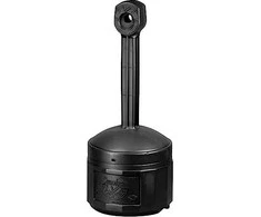 Justrite Lauko miesto peleninė ant stabilaus pagrindo. 15L sk. 42cm aukštis 98cm juodas