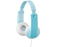 JVC, HA-KD7-ZE, baltos / šviesiai mėlynos sp. ausinės